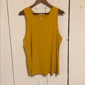 Old Navy Yellow Tank
